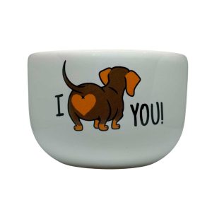 Cerealero cerámico con calco