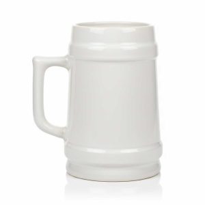 Chop cerámico 1 litro blanco