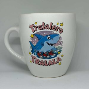 Jarro bombe cerámico con calco