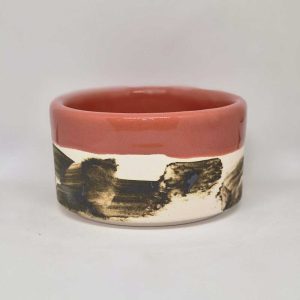 Manicero cerámico rústico