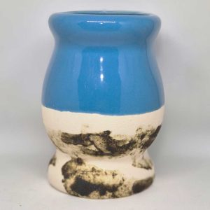 Mate criollo cerámico rústico