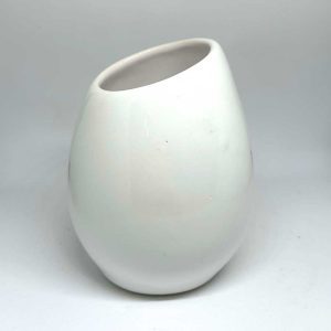 Mate truncado cerámico blanco