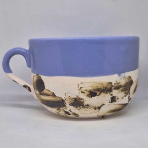 Tazón cerámico rústico