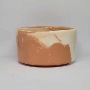 Manicero cerámico marmolado